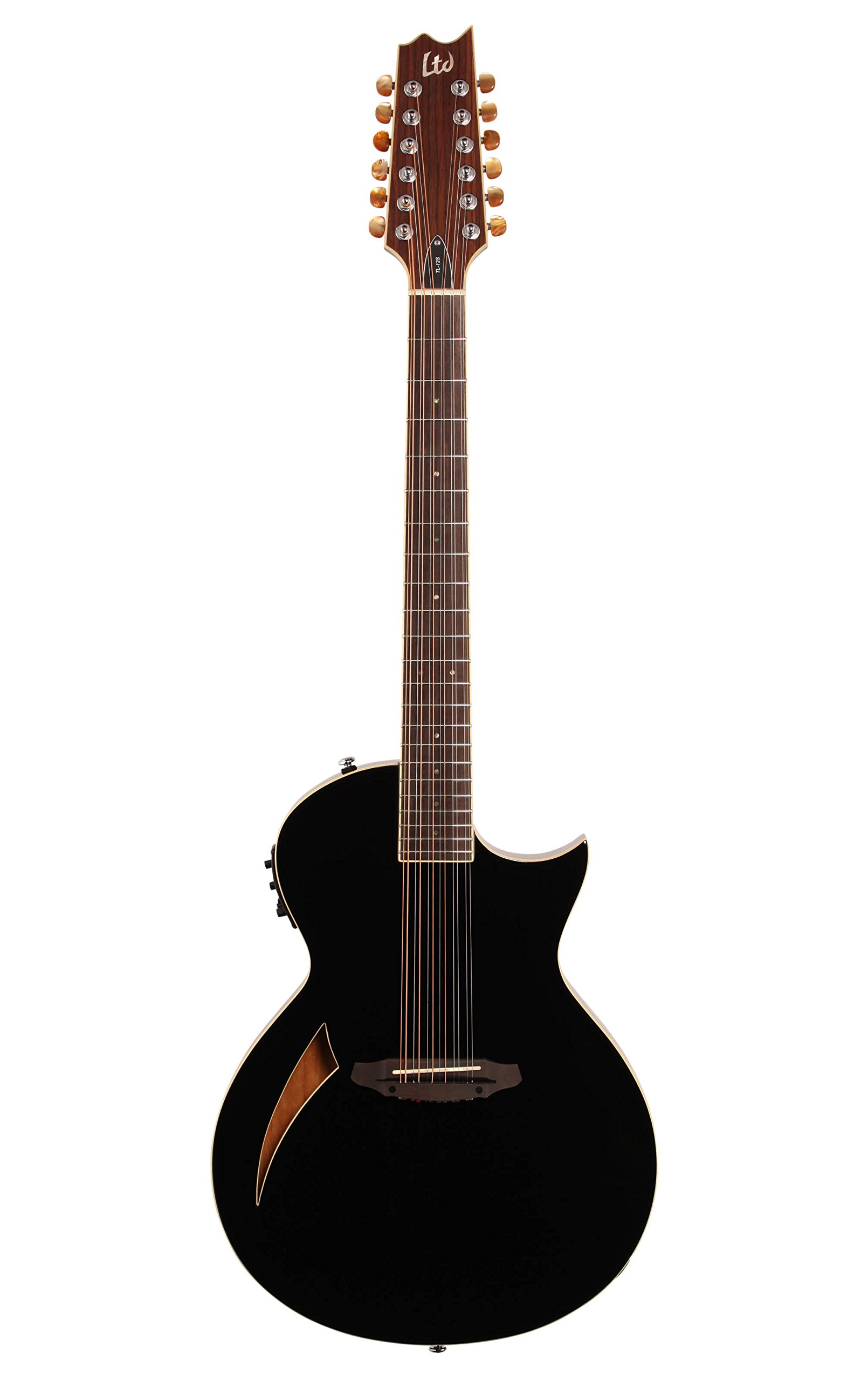 Amazon | ESP LTL12BLK LTD TL-12 Black 12弦 Acoustic Resonant