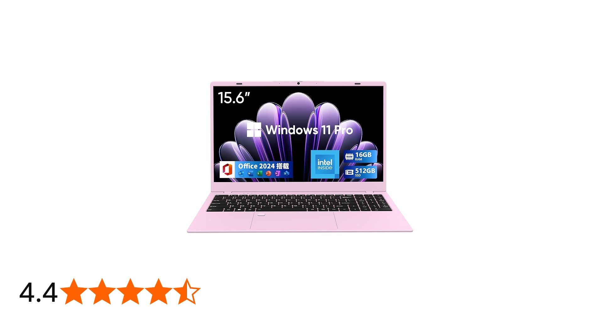Amazon.co.jp: UOWAMOU Office 2024搭載 15.6型ノートパソコン N5095