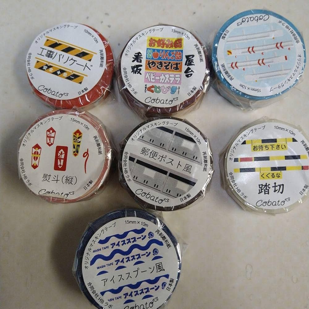 Amazon.co.jp: cobato マスキングテープ まとめ売り 22本 : DIY・工具
