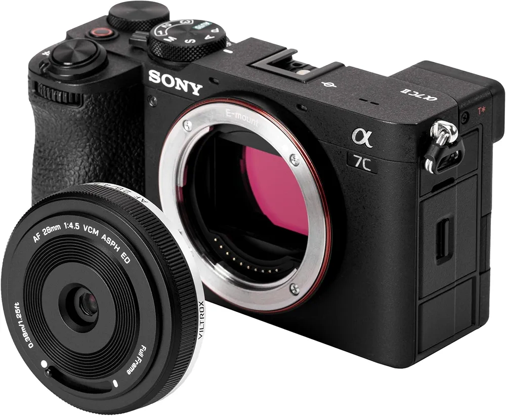 Amazon.co.jp: VILTROX AF 28mm F4.5 FE Chip Ultra-thin Lens Sony E