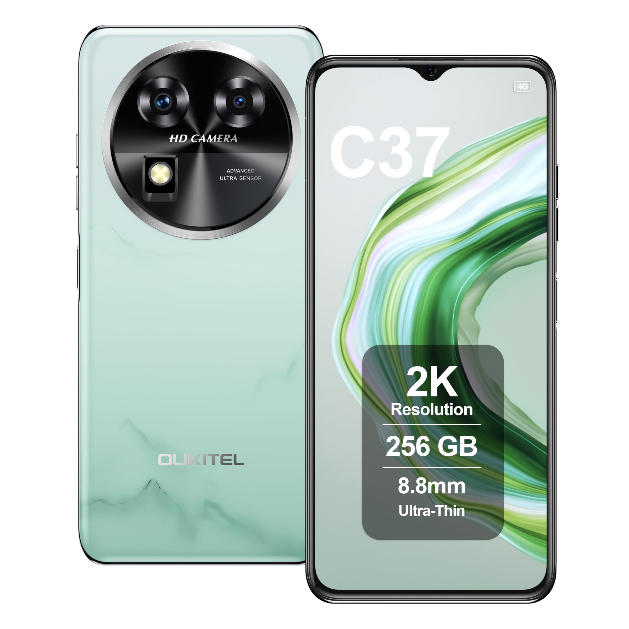 OUKITEL C36 グリーン 24GB RAM OUKITEL C36 グリーン 24GB RAM