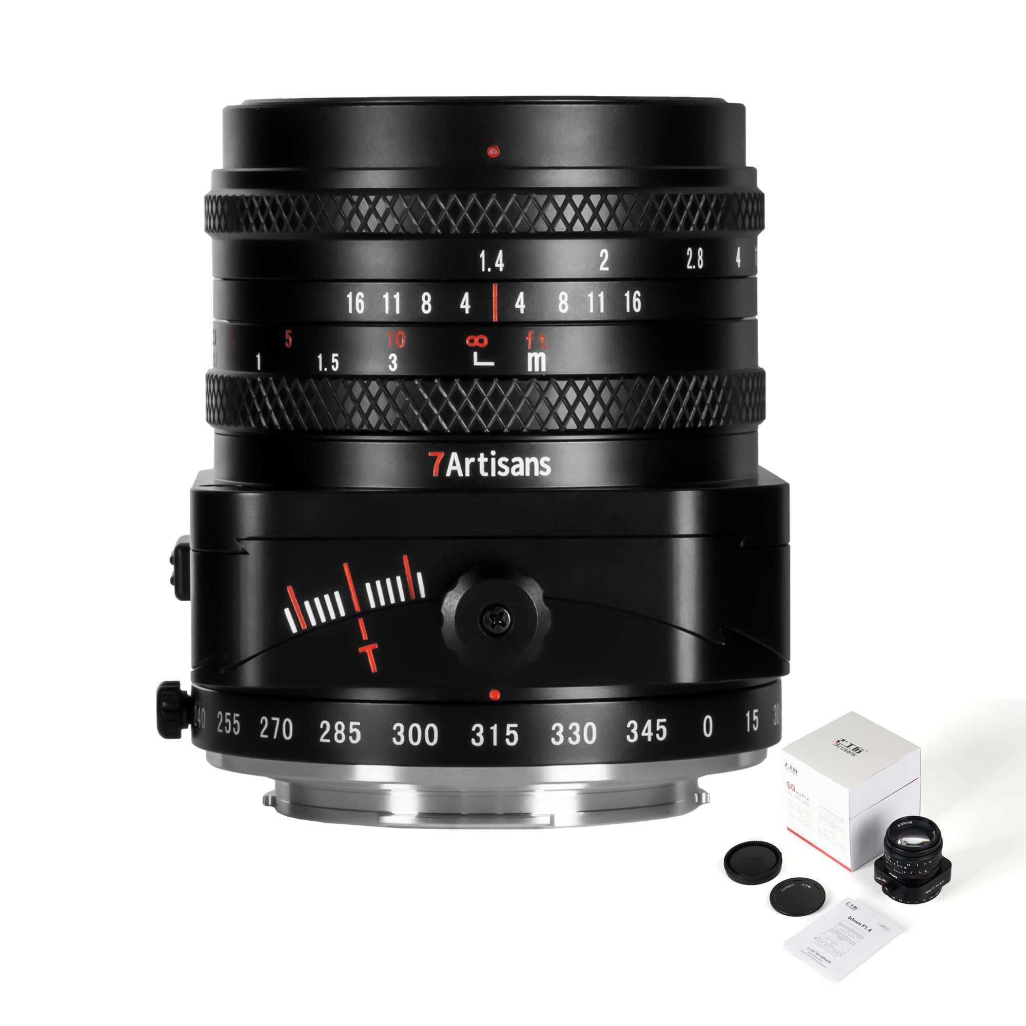 Amazon.com : 7artisans 50mm F1.4 Tilt-Shift Lens APS-C Prime Large