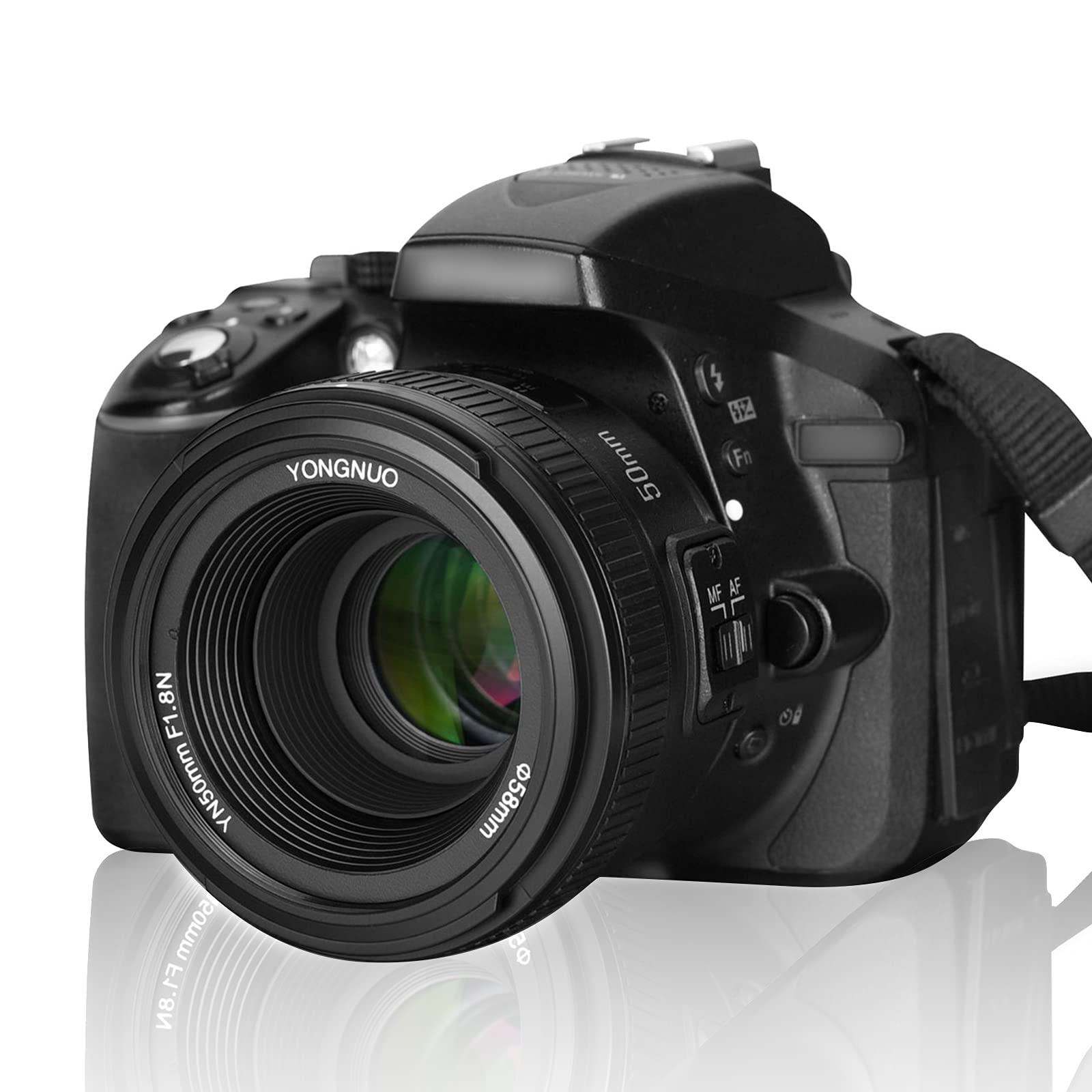 Amazon.com : YONGNUO YN50mm F1.8, Standard Prime Auto Focus Lens
