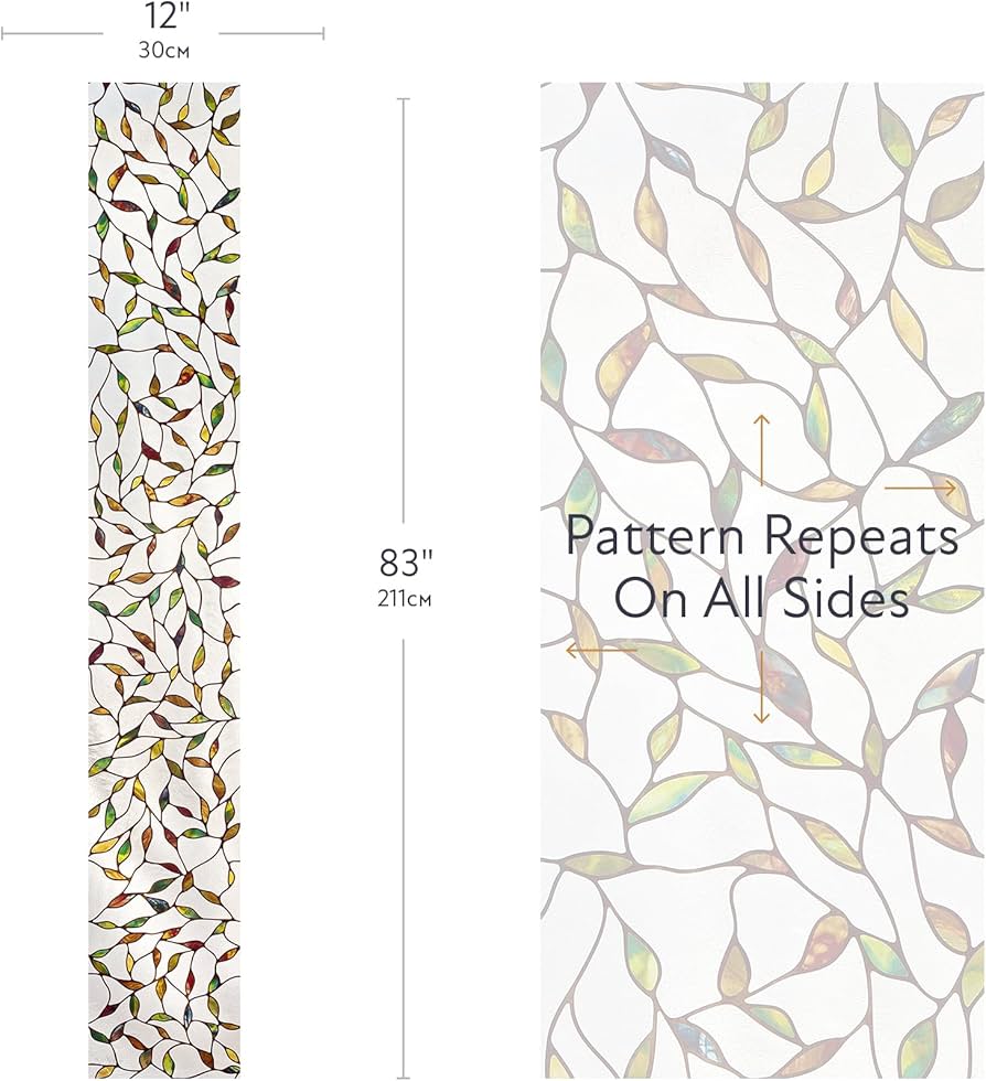 Amazon.com: Artscape Cascade Sidelight | Window Privacy Film