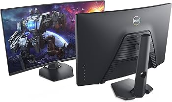 Dell S2721HGF 27 Inch Full HD (1920x1080) 1500R Curved Gaming