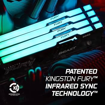 Kingston FURY Beast RGB 64GB 5600MT/s DDR5 CL40 DIMM Desktop