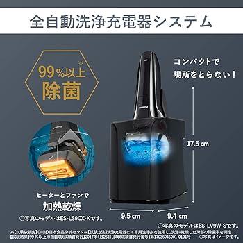 Amazon | パナソニック ラムダッシュPRO メンズシェーバー 5枚刃 全