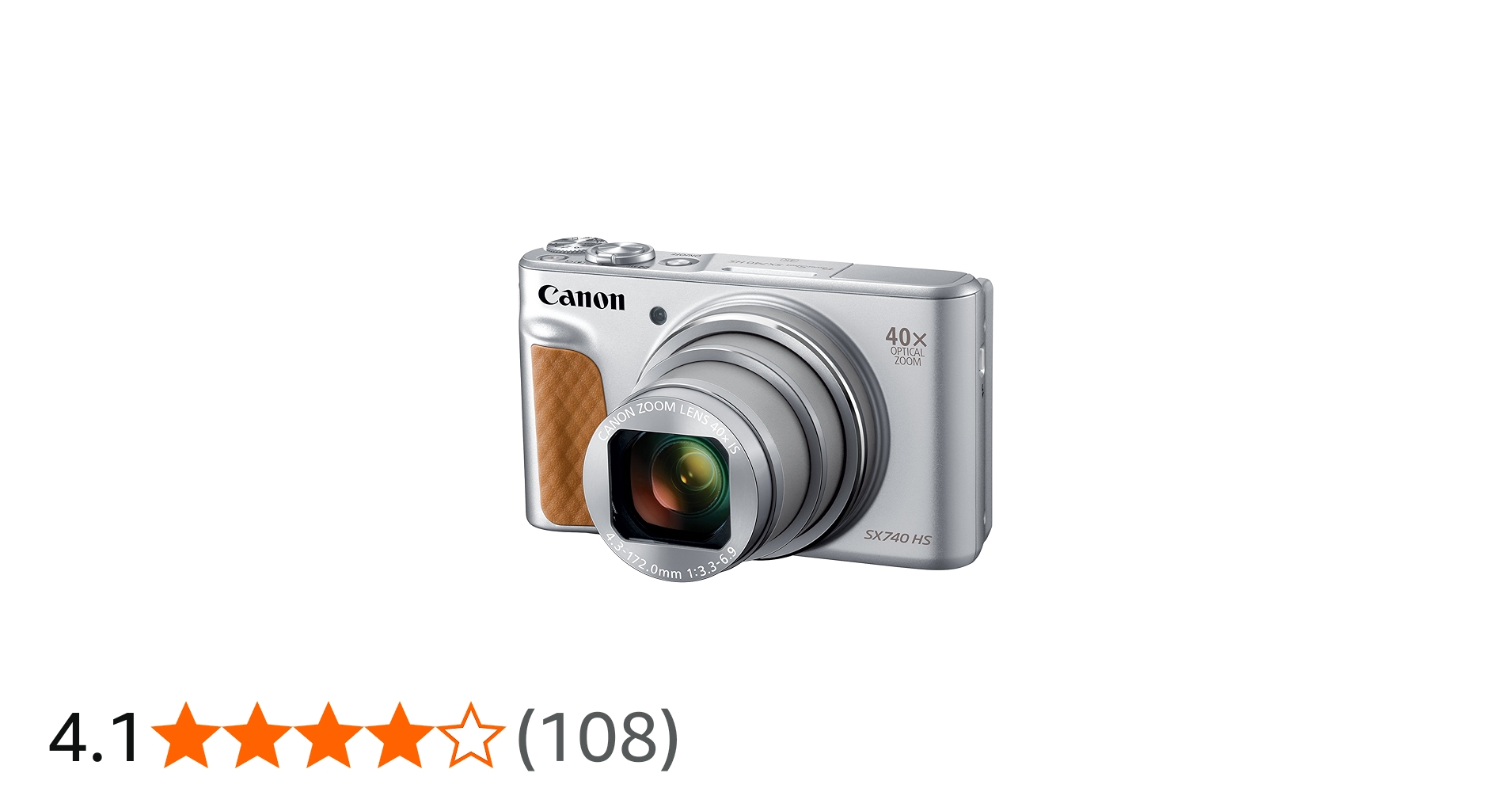Amazon Canada: Canon PowerShot SX740 Digital Camera w/40x Optical