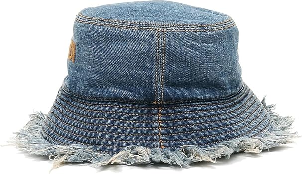 Amazon | [フェンディ] 帽子 ハット バケットハット バケハ ブルー