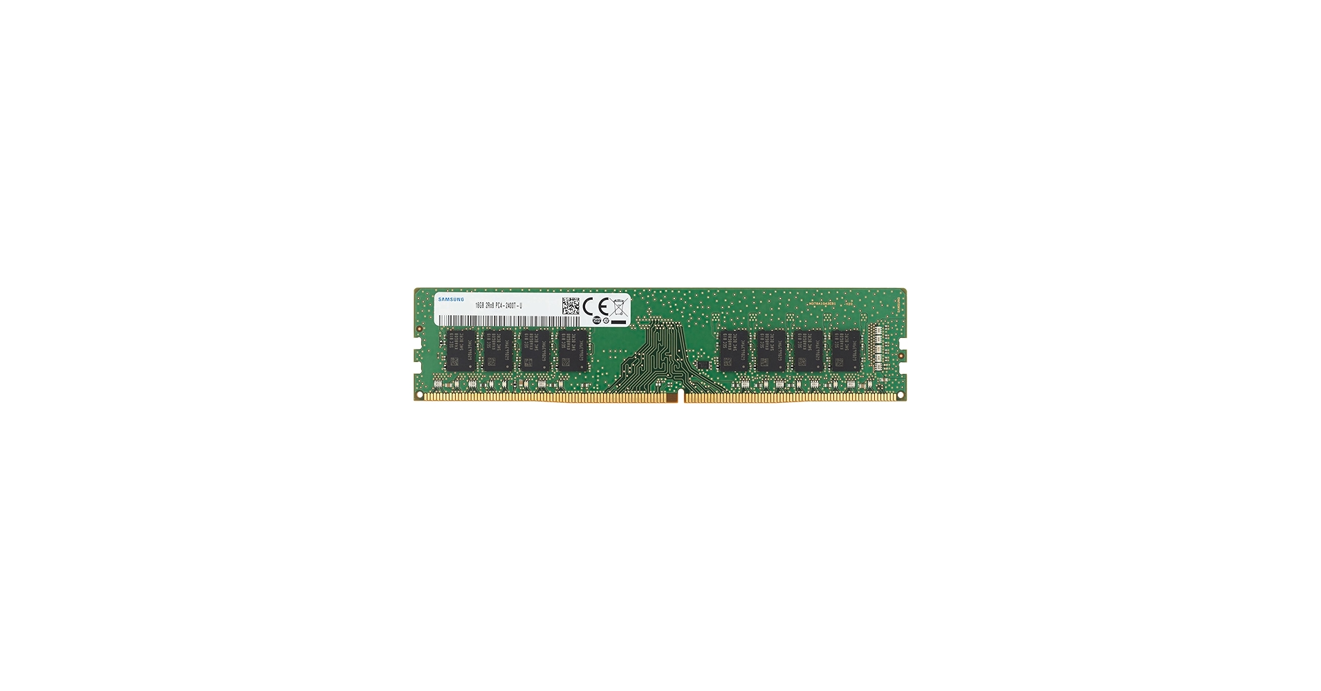 Samsung 16GB DDR4 2400MHz PC4-19200 (PC4-2400T) CL17 UDIMM 2Rx8