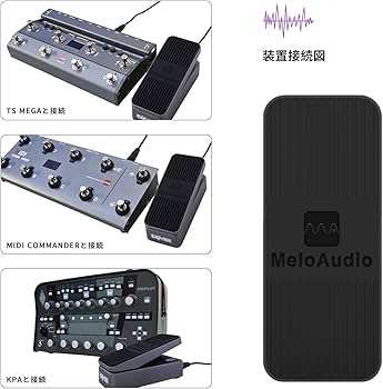 Amazon | Meloaudio EXP-001 ボリュームペダル ワウ/ボリューム