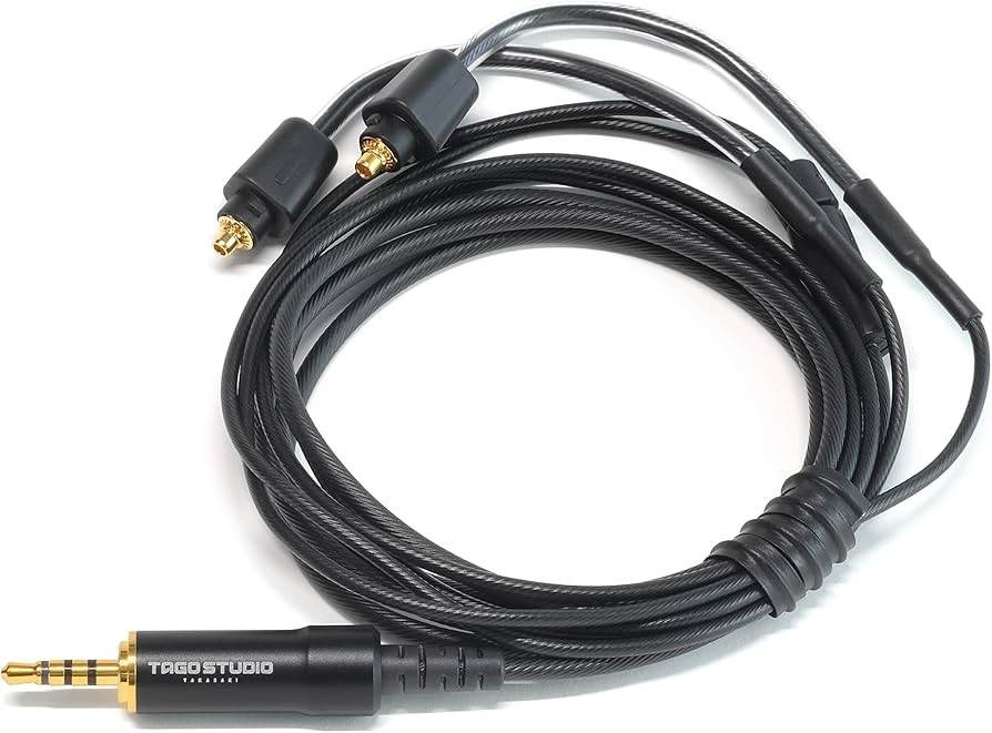 Amazon | TAGO STUDIO T3-CB22T3-02用 φ2.5 4極プラグ バランス 1.2M