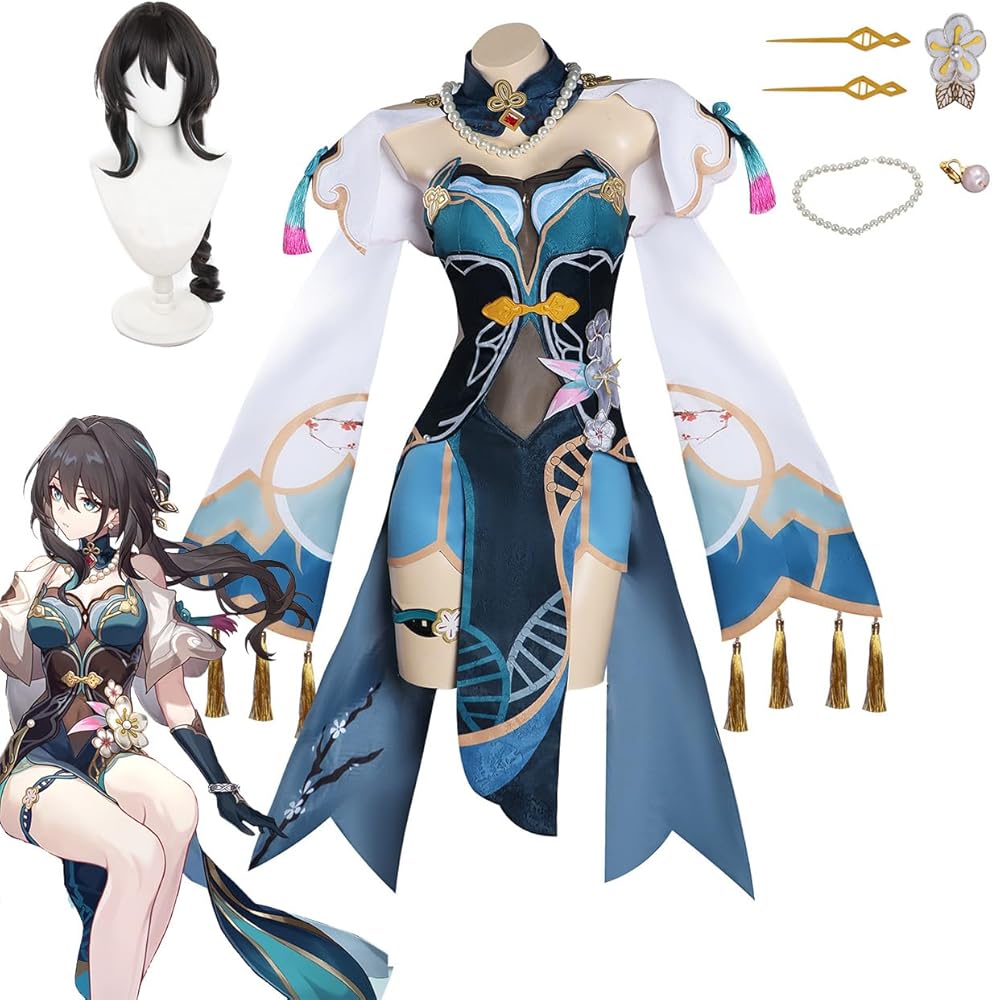 Amazon.co.jp: [YIFUO] 崩壊 スターレイル ルアンメェイ コスプレ衣装