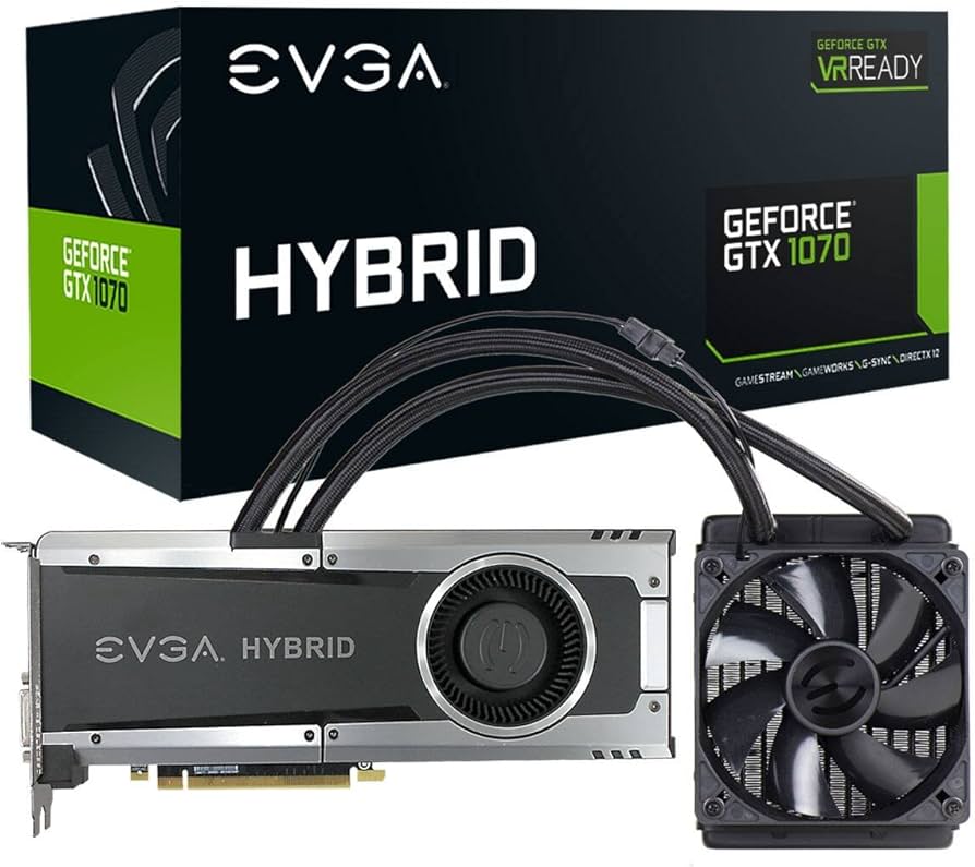 Amazon.com: EVGA GeForce GTX 1070 HYBRID GAMING, 8GB GDDR5, LED