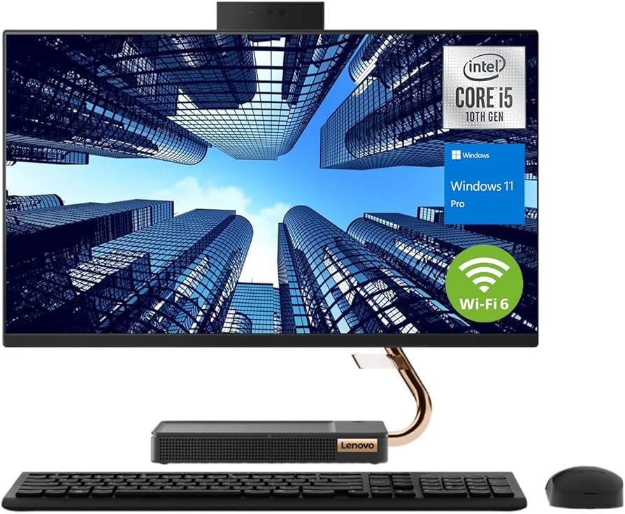 Amazon.com: Lenovo IdeaCentre 5 All-in-One Business Desktop, 23.8