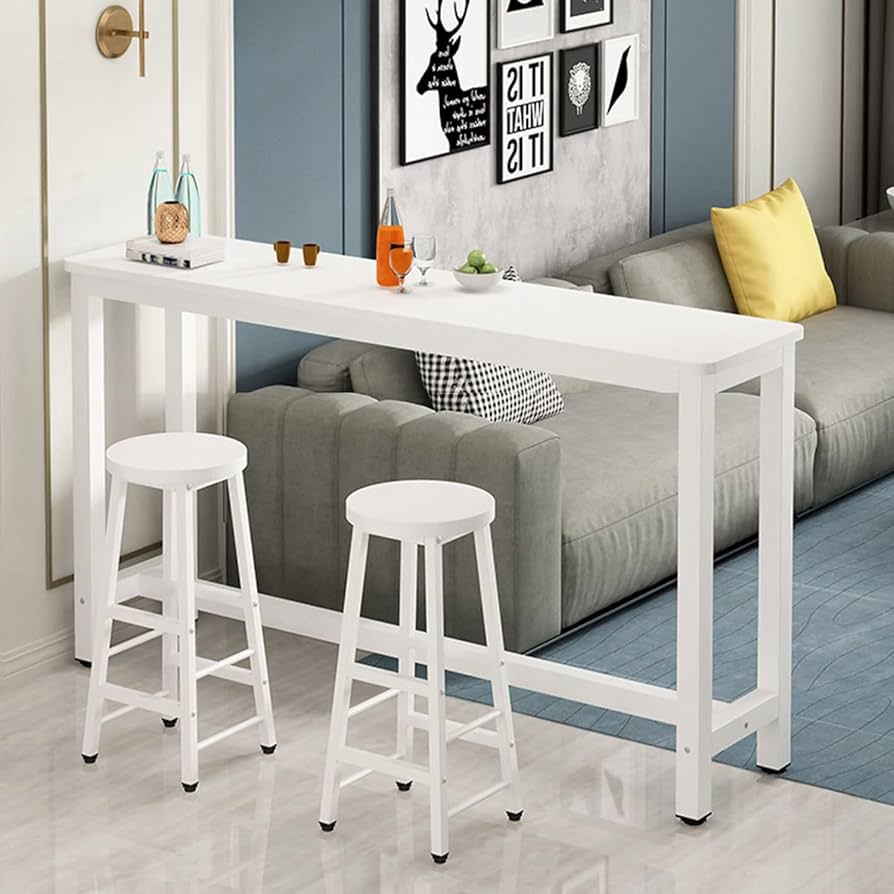 Amazon.co.jp: FVTVHEV カウンターテーブル 3点 セット バーセット