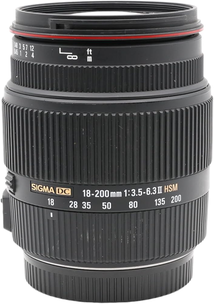 Amazon.co.jp: SIGMA 高倍率ズームレンズ 18-200mm F3.5-6.3IIDC OS
