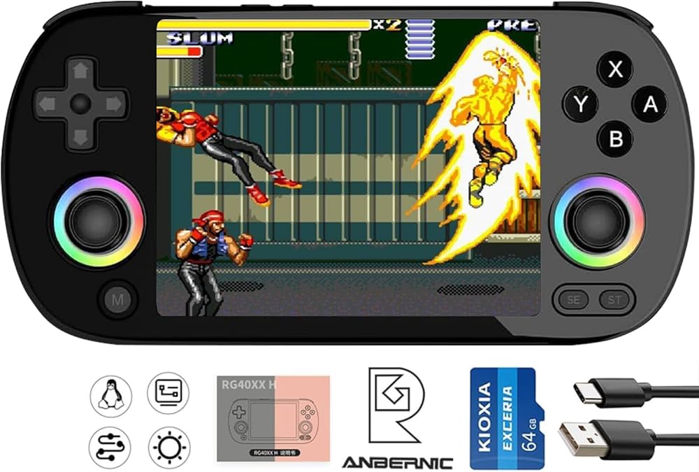 ANBERNIC RG40XX H 64gMicroSDメモリーカード付属 新品 Anbernic