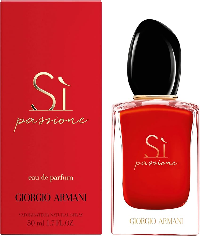 Amazon.com: Armani Beauty – Sì Passione – Eau de Parfum – Vanilla