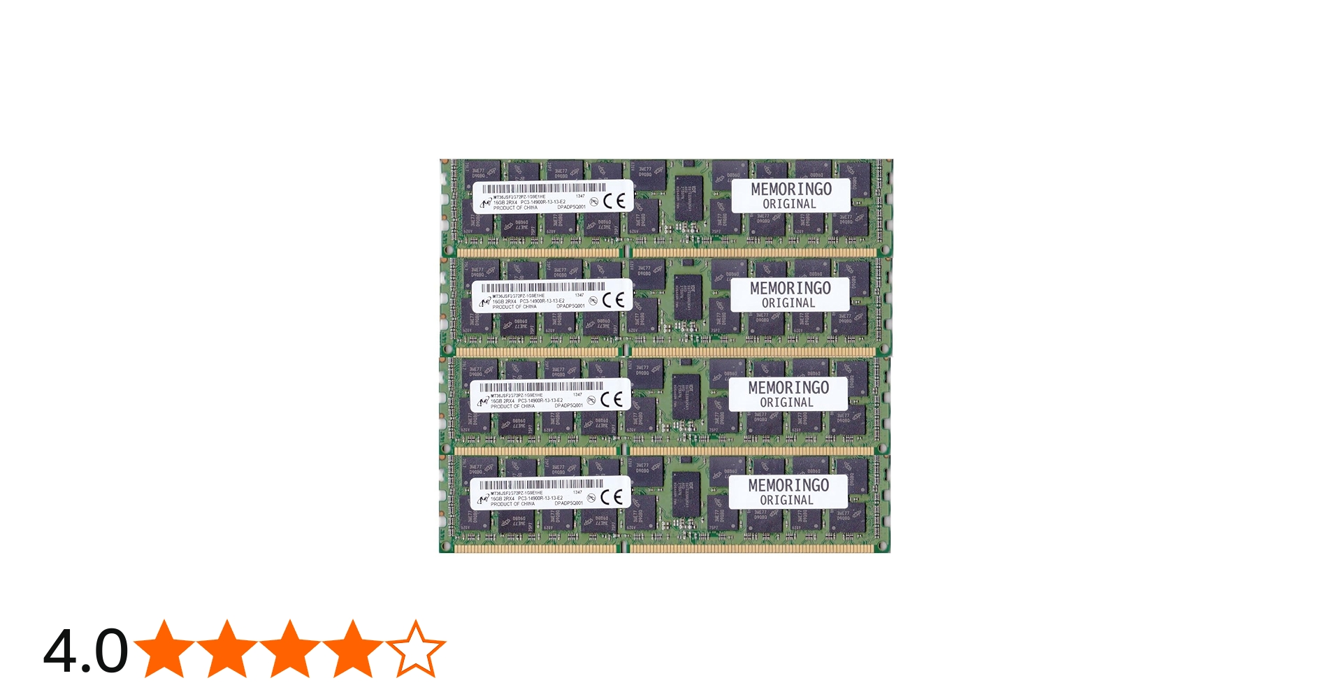 Amazon.co.jp: MacPro用メモリ 64GB(16GB×4枚組) DDR3 PC3-14900R