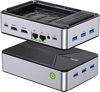 Amazon.co.jp: GMKtec NucBox G9 ミニpc【NAS ミニPC 4ベイ 初登場