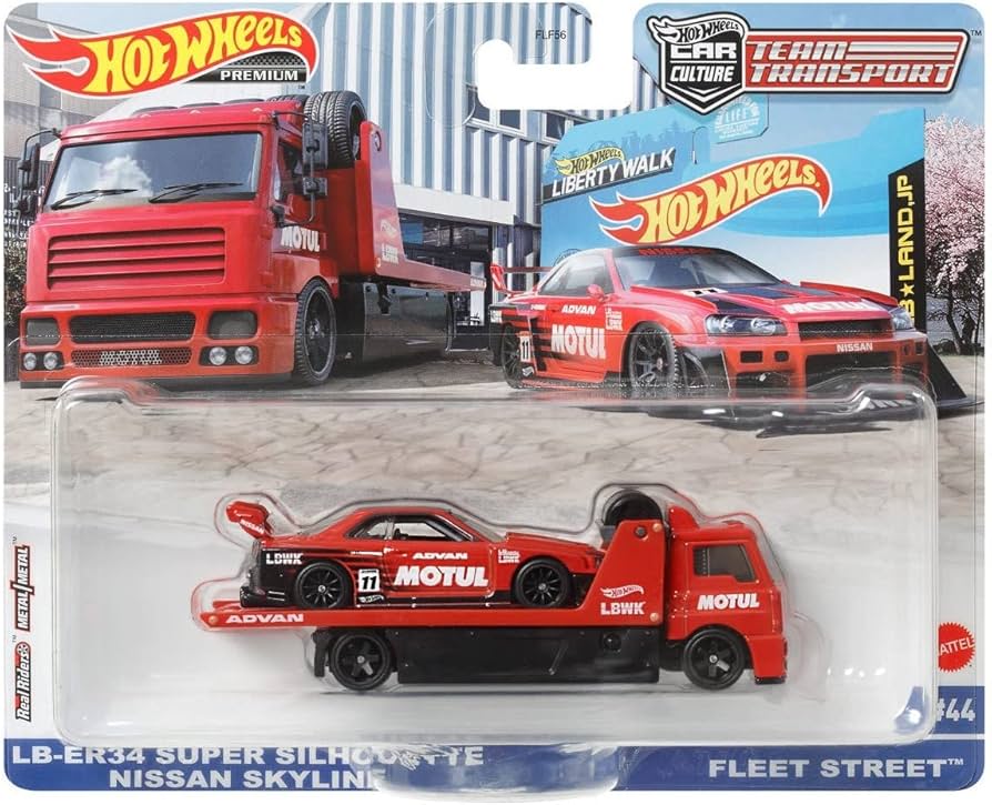 Amazon.com: Hot Wheels LB-ER34 Super Silouette Nissan Skyline