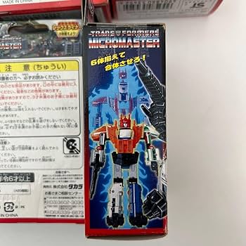 Amazon.co.jp: タカラ トランスフォーマー マイクロマスター 6体合体