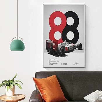 Amazon.co.jp: アイルトンセナF1フォーミュラ世界チャンピオン