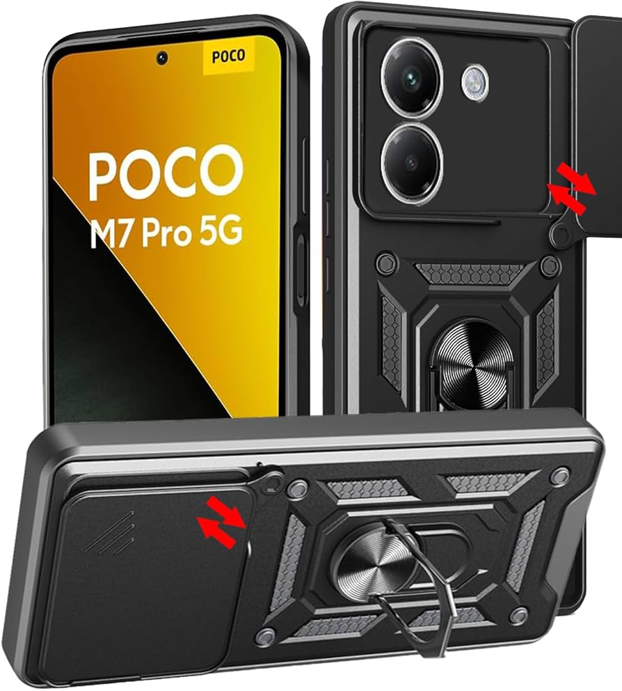 Amazon.co.jp: For Xiaomi POCO M7 Pro 5G ケース リング付き Xiaomi