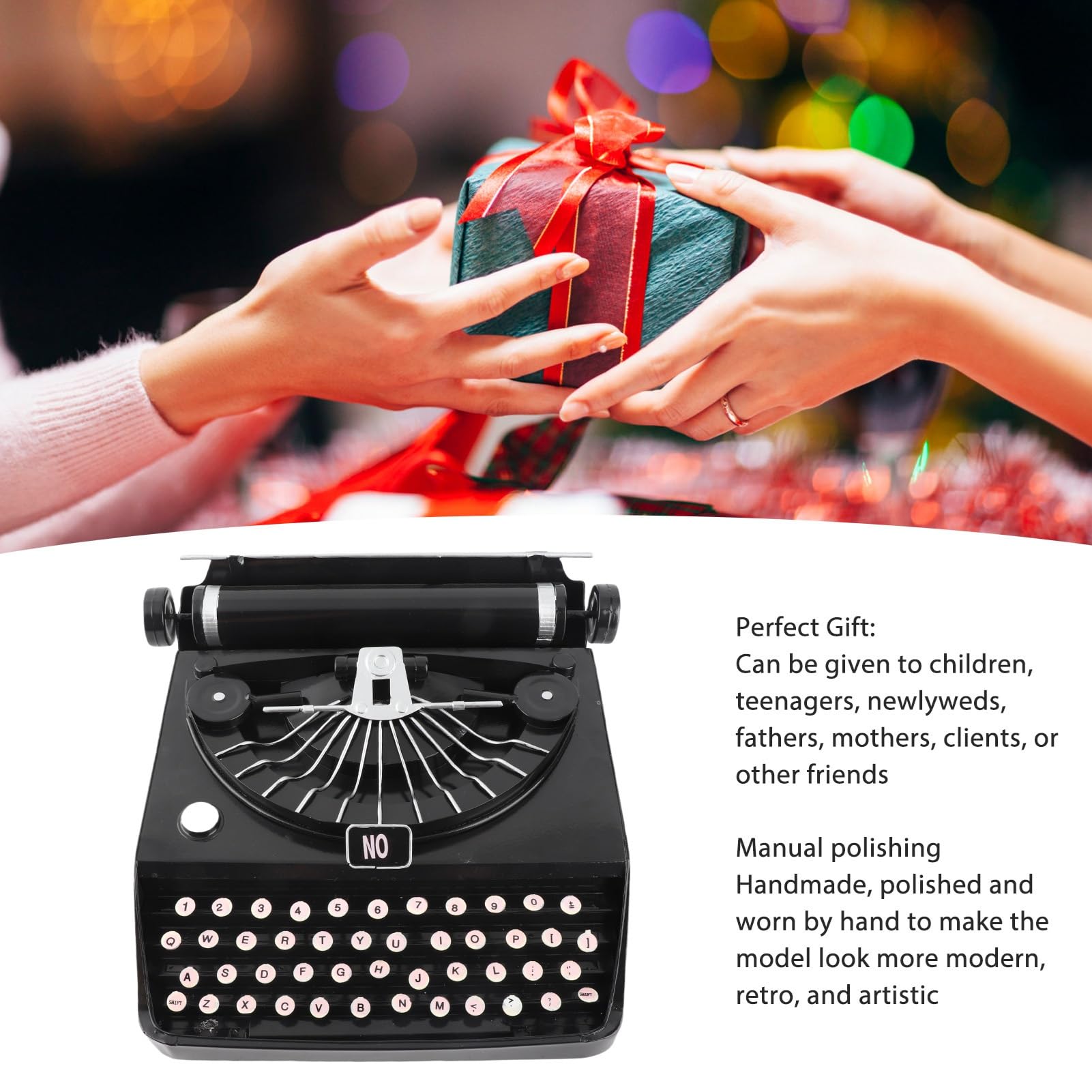 Amazon.co.jp: タイプライターモデル、典型的なブラックヴィンテージ