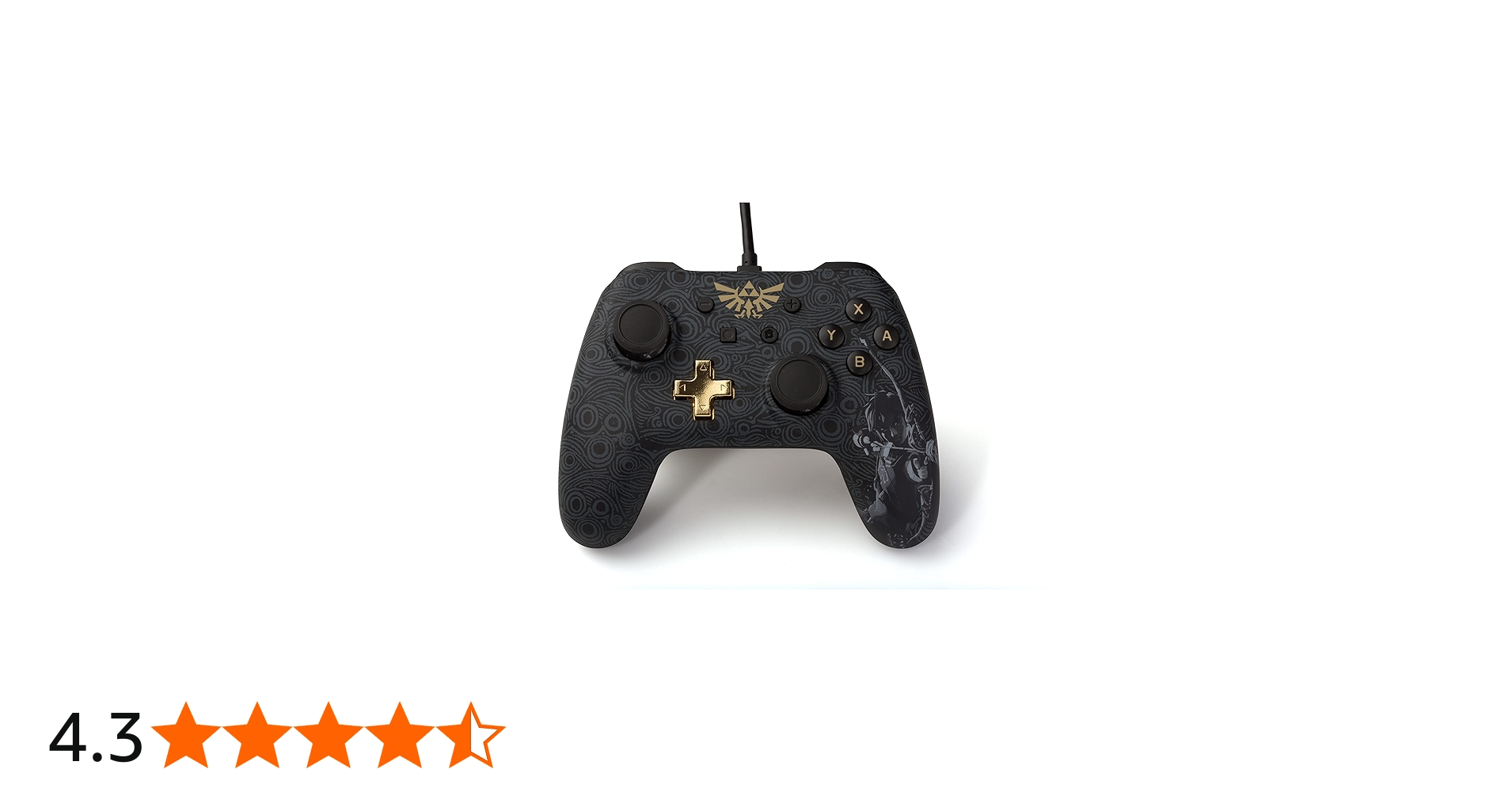 PowerA Nintendo Switch Wired Controller - Zelda: Breath of The