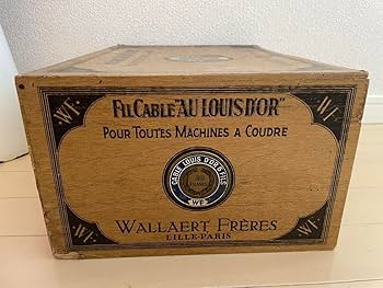 フランス アンティーク ギッターマン ソーイングキャビネット糸巻