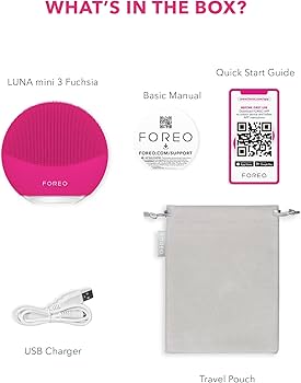 Amazon.com: FOREO LUNA mini 3 Ultra-hygienic Facial Cleansing
