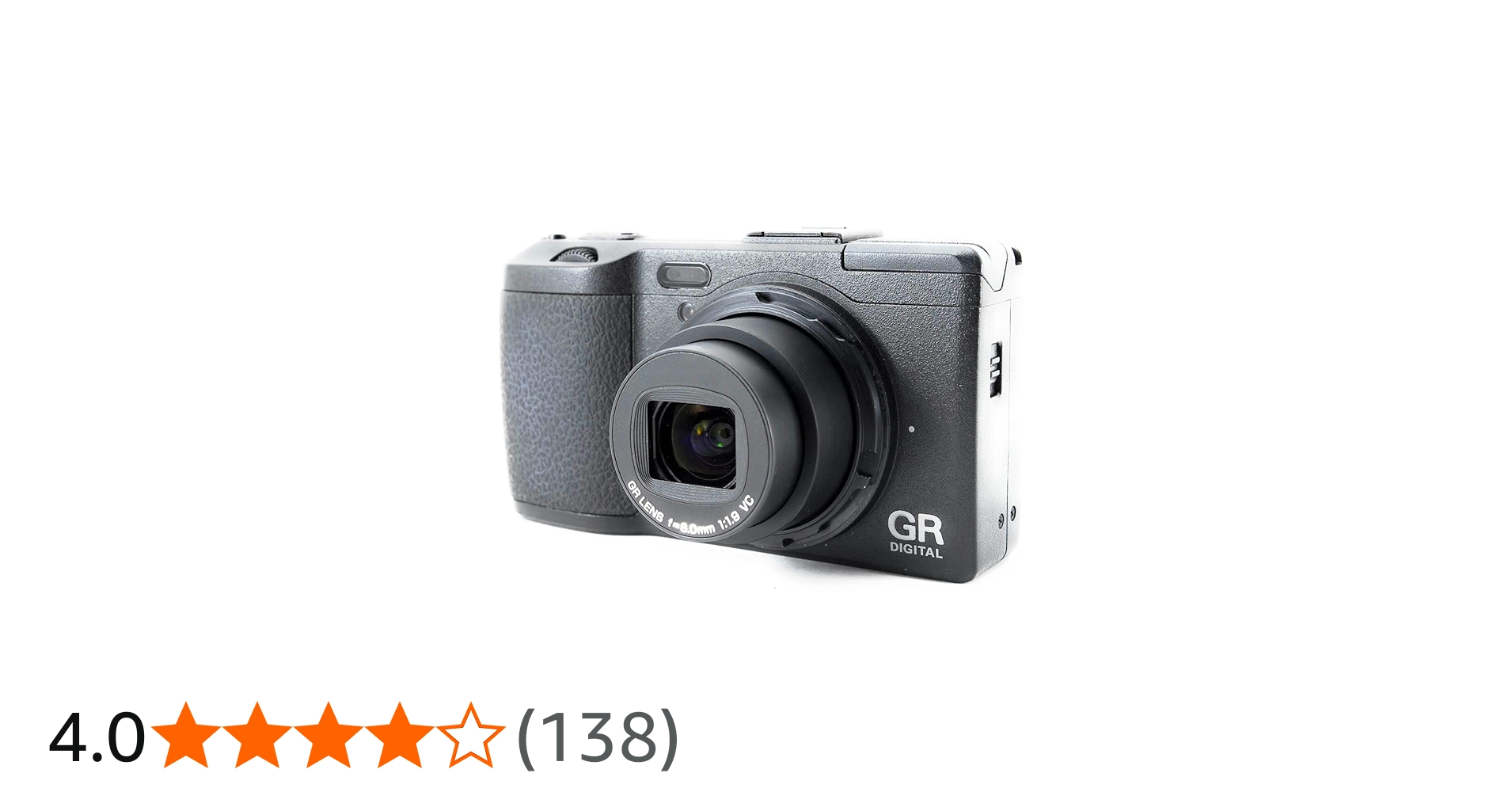 Amazon | RICOH デジタルカメラ GR DIGITAL IV 175720 | コンパクト 通販