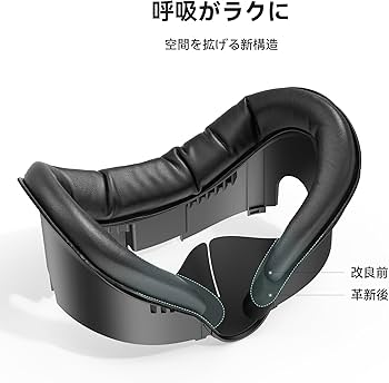 Amazon.co.jp: KIWI design Quest 3に対応 V3 フェイカバー めたくえす