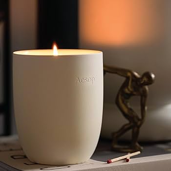 Amazon.com: Aesop Ptolemy Aromatique Candle | Resinous, Earthy