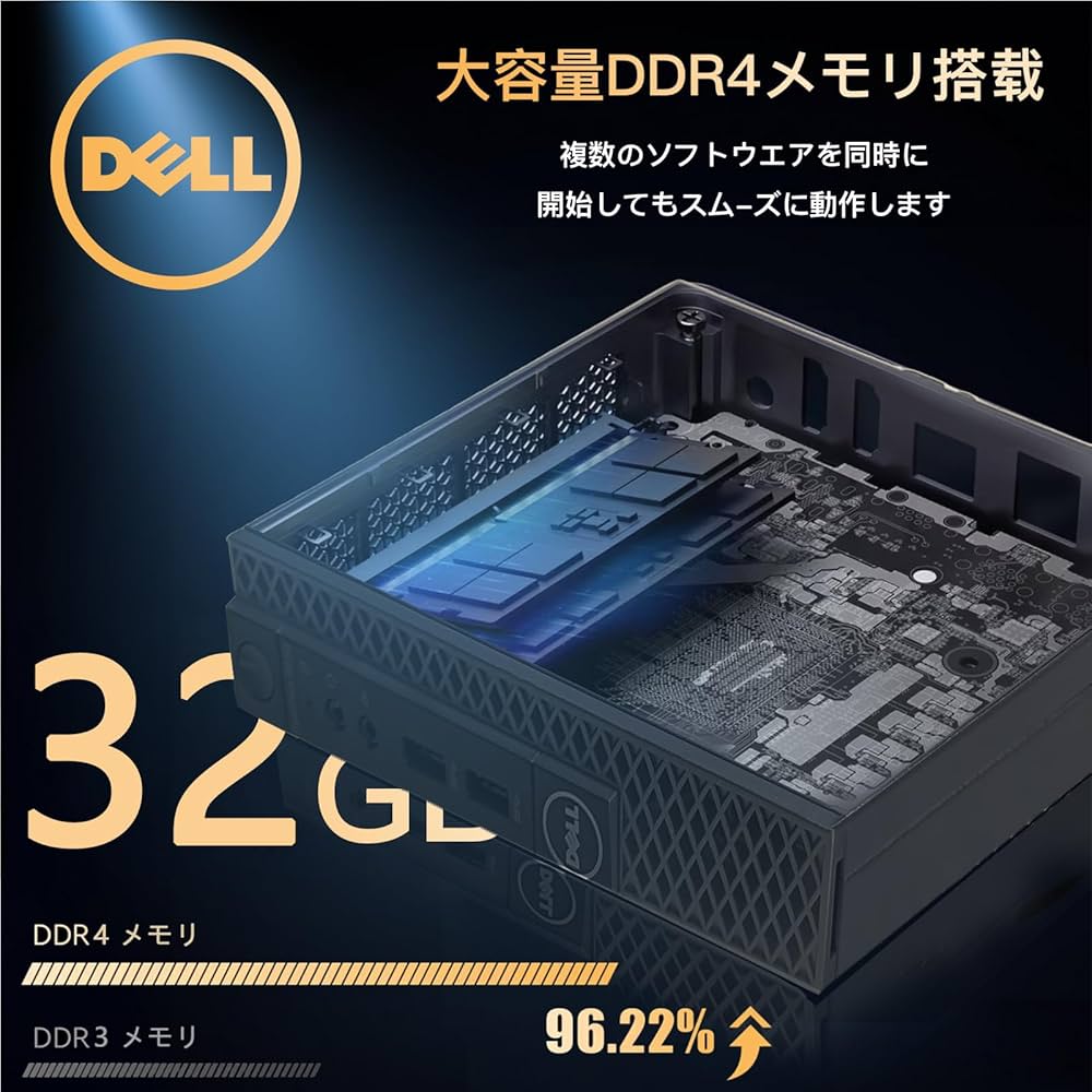 Amazon.co.jp: 【整備済み品】Dell 超ミニPC OptiPlex 3050/7040 Micro