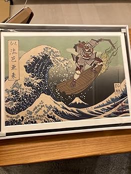 Amazon.co.jp: エウレカセブン浮世絵 カラー複製原画 額装済ART