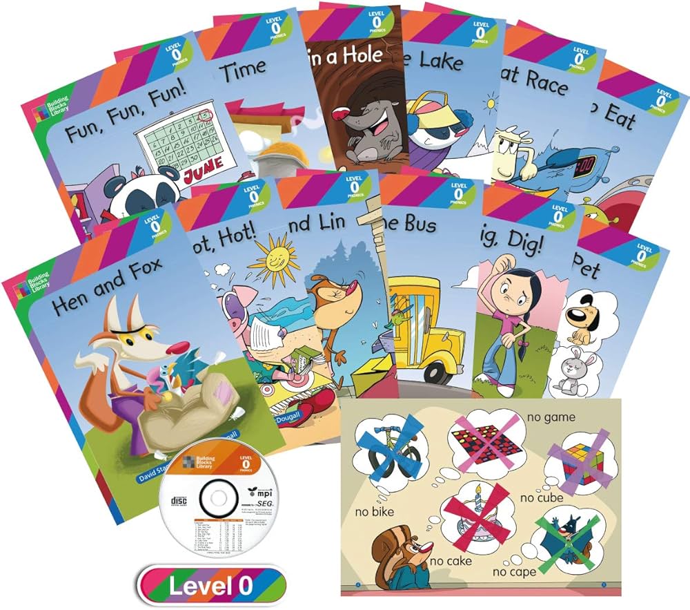 Building Blocks Library Level 0 [12冊セット・CD付き] (BBL) | Glenn