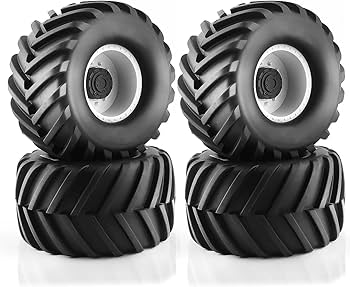 Amazon | Chanmoo 1/8 RC モンスタートラックタイヤと17mm 六角