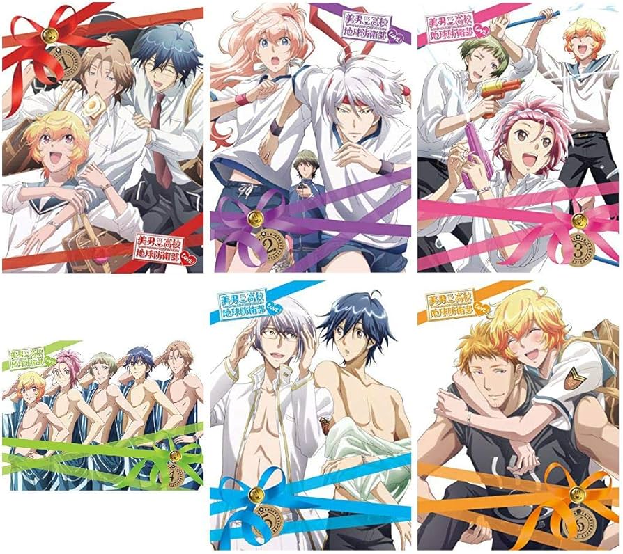 Amazon.co.jp | 美男高校地球防衛部LOVE! 全6巻セット [マーケット