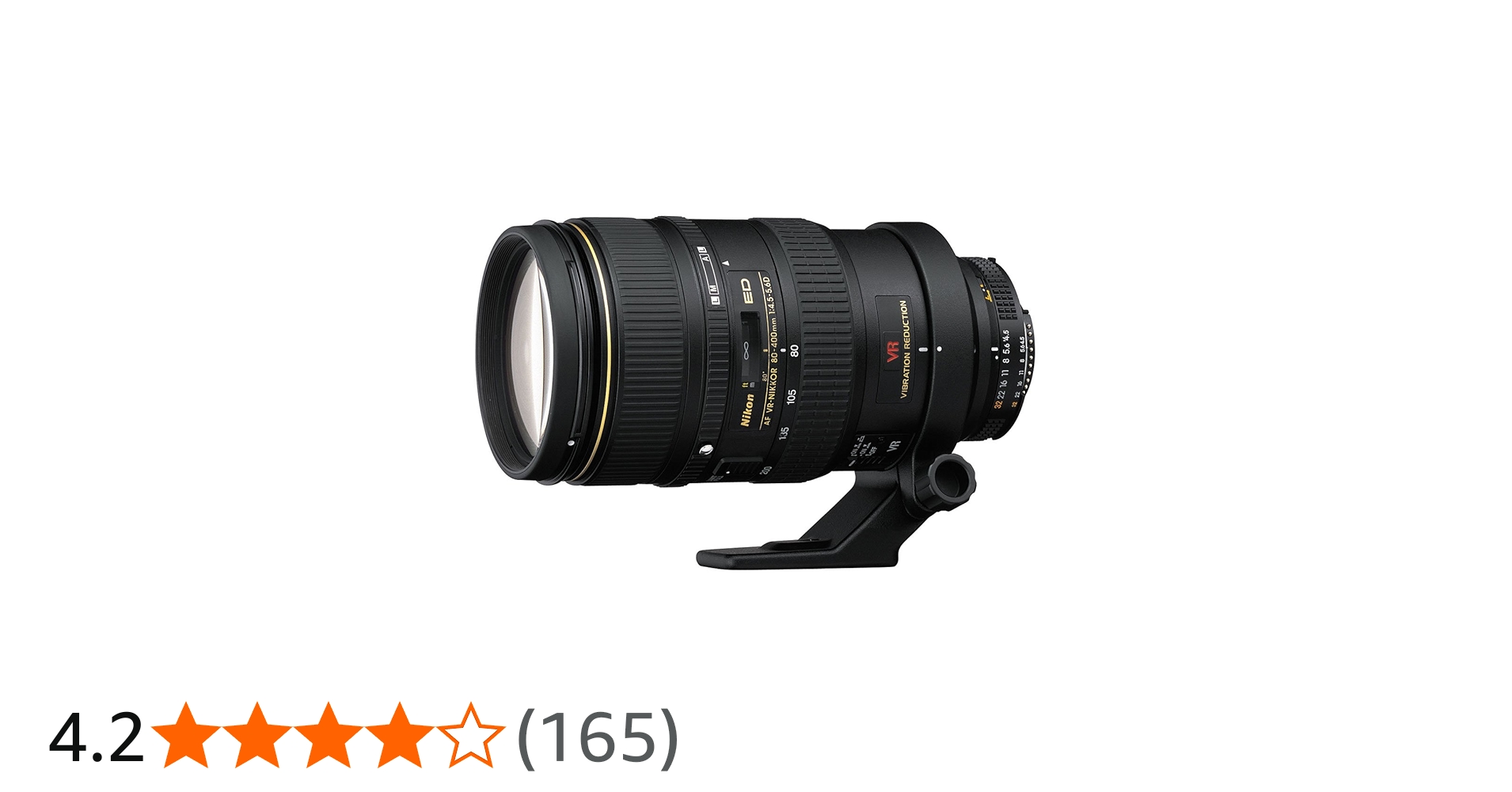 Amazon.co.jp: Nikon 80-400/4,5-5,6D ED AF VR : 家電＆カメラ