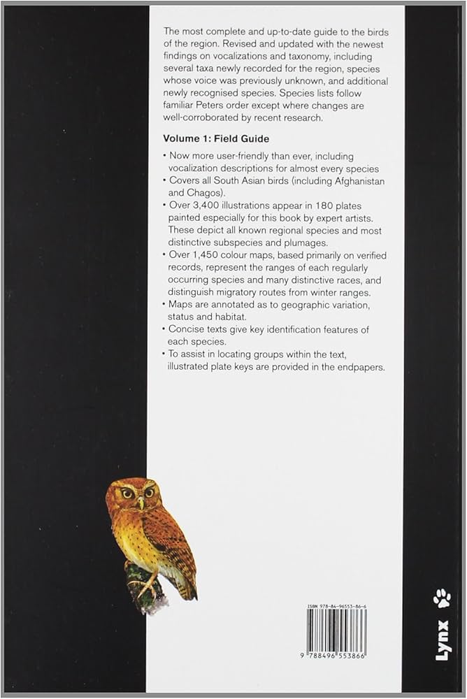 Amazon | Birds of South Asia: The Ripley Guide | Rasmussen, Pamela