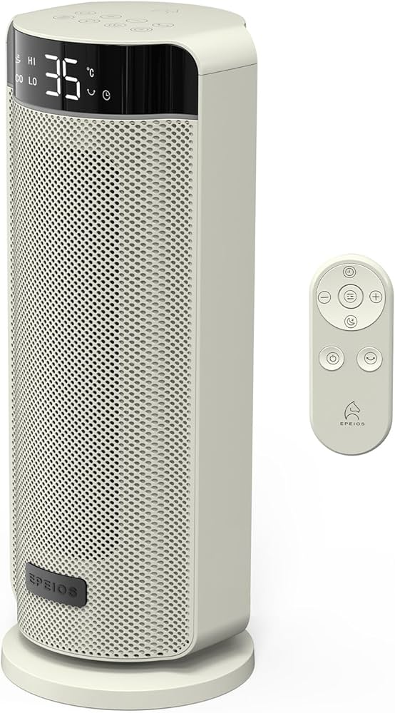 Amazon | セラミックファンヒーター エペイオス(Epeios) 小型 省エネ