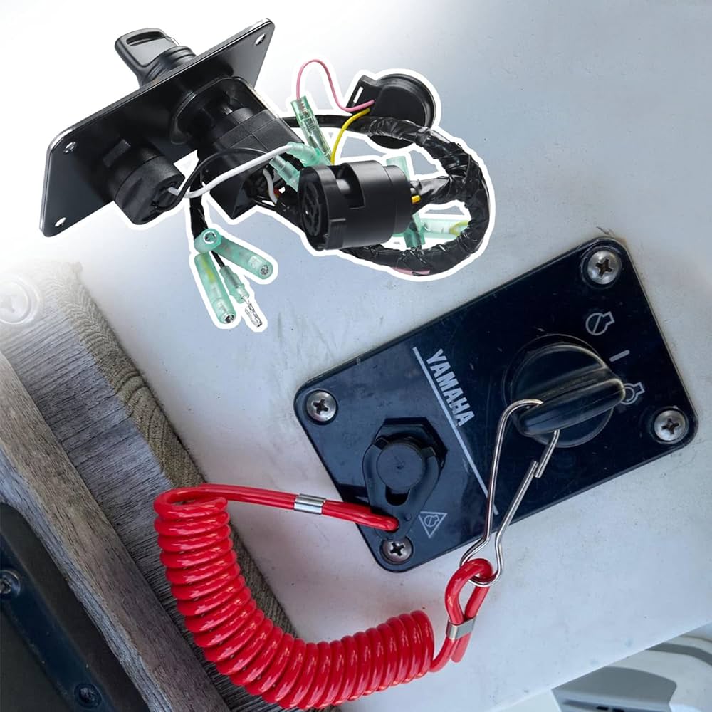 Amazon.co.jp: メインスイッチパネル シングルエンジンキースイッチ