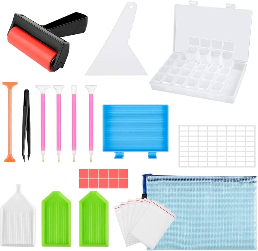 Amazon | MOZOWO ダイヤモンドアートキット ダイヤモンドアートツール