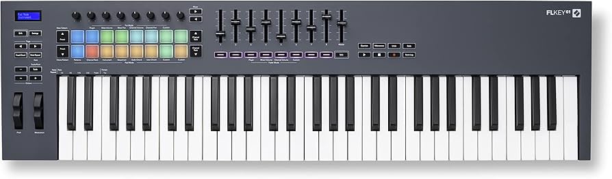 Amazon.com: Novation FLkey 61 MIDI Keyboard - Seamless FL Studio