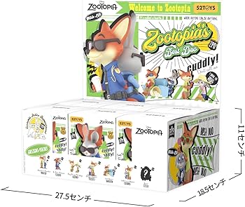 Amazon.co.jp: 52TOYS BLINDBOX ズートピア(ZOOTOPIA) Zootopia's Best