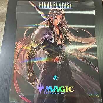 d*7様 MTG FF 非売品 希少 販促用 foil ポスター 5種 d*7様 MTG FF