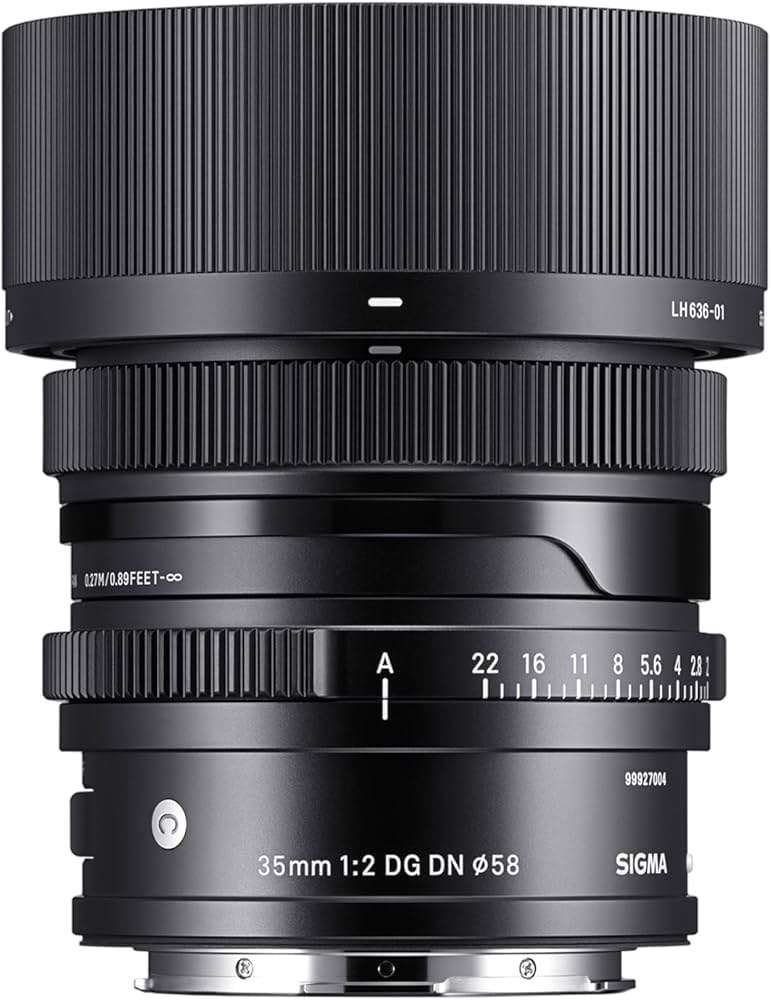 Amazon | SIGMA シグマ Lマウント レンズ 35mm F2 DG DN 単焦点 標準